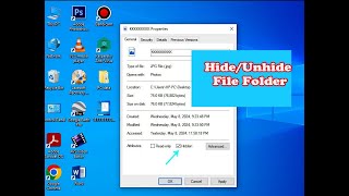 How to Hide Folder in Windows 10117 How to HideUnhide File Folder Windows 10117 [upl. by Nason33]