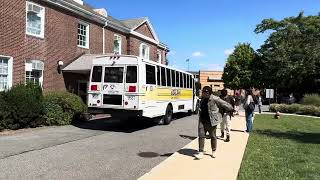 Adelphi University Panther Express Shuttle Bus 200  2007 Thomas C2 [upl. by Burnett]