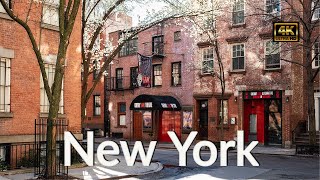 Walking NYC 4K  West Village and Greenwich Village Springtime [upl. by Ainex390]