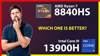 AMD Ryzen 7 8840HS vs INTEL Core i9 13900H Technical Comparison [upl. by Aitnahs300]