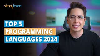 Top 5 Programming Languages 2024  5 Best Programming Languages To Learn In 2024  Simplilearn [upl. by Rochkind]