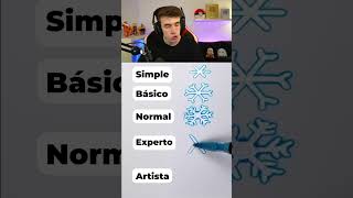 COMO DIBUJAR UN COPO de NIEVE NIVEL PRO shorts [upl. by Lusty971]