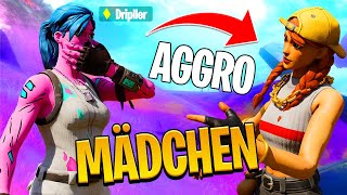 MÄDCHEN will mich SCHLAGEN weil ICH SIE NERVE in Fortnite Random Squad Season 7 [upl. by Sedecrem166]