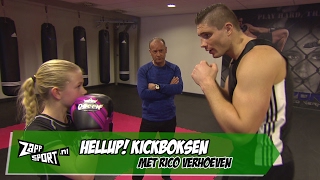 HELLUP Kickboksen met Rico Verhoeven  ZAPPSPORT [upl. by Anitsahs]