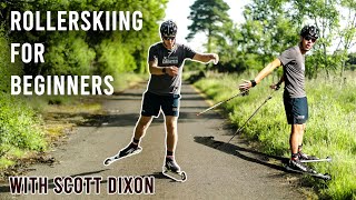 Rollerskiing for Beginners  The Basics  Session 1 [upl. by Sinegold230]