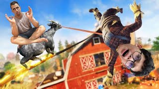 A CABRA MALUCA VOLTOU  Goat Simulator [upl. by Henriha]