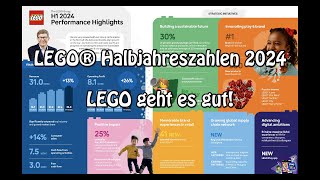 LEGO geht es auch 2024 sehr gut Halbjahreszahlen 1 Halbjahr 2024 [upl. by Olympe459]