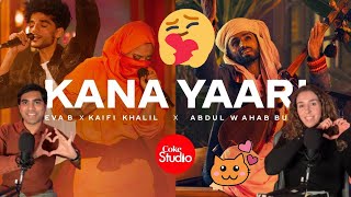 Foreigners React To Kana Yaari  Coke Studio Pakistan  Season 14 [upl. by Durward]