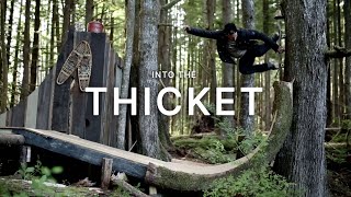 Into The Thicket  An ecologyst Skateboard Film  Secret halfpipe in the dense woods of Van Isle [upl. by Adaha]