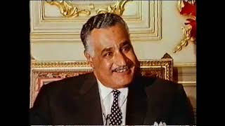 1970 Interview with Gamal Abdel Nasser 2nd president of Egypt [upl. by Royal]