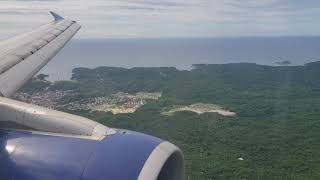 Amazing landing Interjet Airbus A320 Huatulco Airport [upl. by Cohen613]