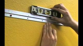 How to hang heavy frame with z bar hanger [upl. by Occor]