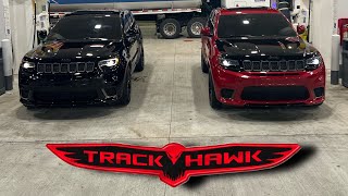 TAKING DELIVERY OF A TRACKHAWK🦅😮‍💨 POV😈 [upl. by Aidiruy]