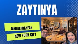 Zaytinya Mediterranean Food  NYC [upl. by Eaver]