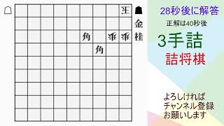 詰将棋の小屋3手詰＃詰将棋 [upl. by Eryn]