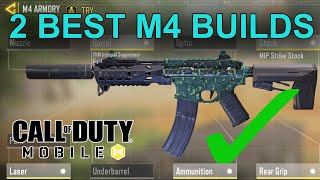 2 best M4 Gunsmith Builds New Diamond Camos out now season 13  COD Mobile  Call of Duty Mobile [upl. by Damian]