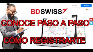 📝 Registro en BDSwiss paso a paso para principantes 2021 ¿Cómo encontrar el webtrader [upl. by Igal]