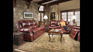 Alexander Leather Reclining Sofa Collection [upl. by Berghoff492]