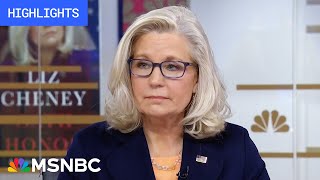 Watch the best of Liz Cheney’s interviews on the dangers of Trump on MSNBC [upl. by Bria]