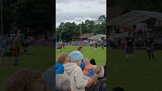 Caber tossing fail at Ballater Highland Games scotland highlandgames [upl. by Bond783]