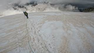 Climbing Aiguilles dEntrèves traverse Part 🌮 [upl. by Aissac787]