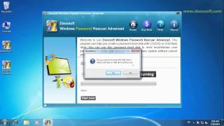 ResetChange Windows Password Using Daossofts Boot USB [upl. by Sachsse105]