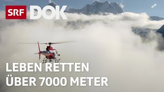 Die Bergretter in Himalaya – Rettungshelikopter in eisigen Höhen  Doku  SRF Dok [upl. by Shea47]