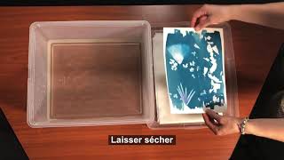 Tuto Cyanotype avec le Kit Jacquard [upl. by Aiciruam]