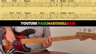 Roots Rock Reggae  Bob Marley Aston Barrett Bass Tutorial 4K [upl. by Ahsats]