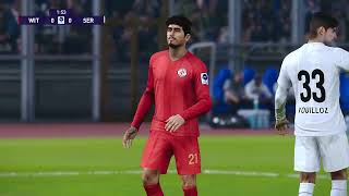 SERVETTE VS WINTERTHUR PES 21 GAMEPLAY [upl. by Supple]