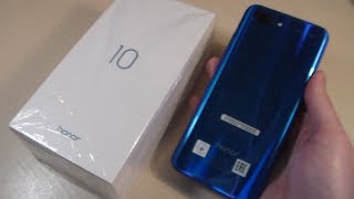 Обзор Honor 10 COLL29 4128GB [upl. by Annaynek]