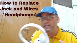 How To Repair Sennheiser Headphones  35 mm Jack wire color code  Broken Headphones  The Sachin [upl. by Nilok968]