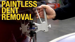 How to repair a dent with the Paintless Dent Removal Kit Eastwood [upl. by Mcspadden870]