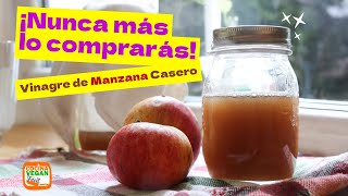 ¡Adiós al vinagre de manzana comercial Haz el tuyo en casa fácilmente vinagredemanzana receta [upl. by Barsky]