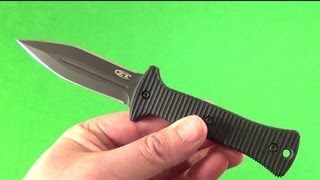 Zero Tolerance 150 Military Boot Knife Review [upl. by Ytnom]