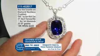 5736 ct Tanzanite Auctioned on live TV [upl. by Thamora]