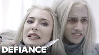 DEFIANCE Inside Episode  Where The Apples Fell  SYFY [upl. by Schoenfelder14]