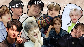 Seventeen speaking english cuz is cute pt2 [upl. by Washington]