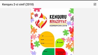 2ci sinif Kenquru Riyaziyyat olimpiadası 2018 [upl. by Rhianna]