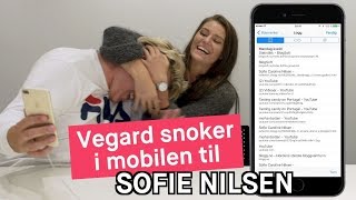 Vegard Harm snoker i mobilen til Sofie Nilsen [upl. by Noisla198]