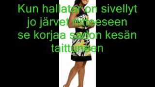 Anne Mattila  Hallatar Lyrics [upl. by Dempster349]