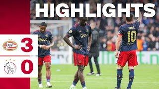 Highlights PSV  Ajax  Eredivisie [upl. by Wende]