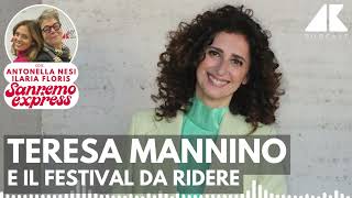 Teresa Mannino e il festival da ridere  Sanremo 2024 – Podcast [upl. by Ahcsrop331]