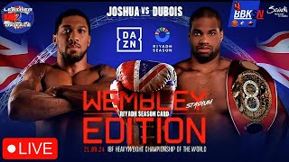 Boxing PPV Joshua vs Dubios Leather 2 Da Face Live wGNATION amp BBK Sports [upl. by Ramuk]