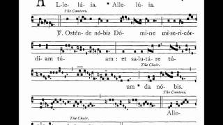 Gregorian Chant  Alleluia Ostende nobis Domine [upl. by Harriot860]