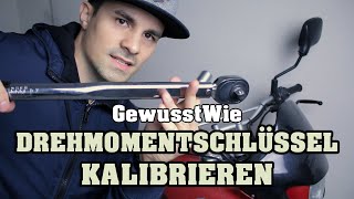 Drehmomentschlüssel kalibrieren [upl. by O'Neill]