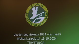 Luontokuva 2024 festivaali Helsingissä 19102024 [upl. by Nyleve989]