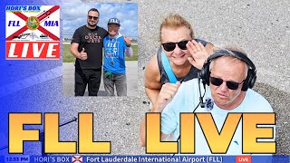 🔴 LIVE  Plane Spotting at Fort LauderdaleHollywood International Airport FLL [upl. by Kacerek]