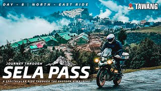 DAY 8  SELA PASSTAWANG  NORTHEAST RIDE [upl. by Htidra]