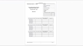 Testul 3 de antrenament Evaluare Nationala 2022  Clasa a 8a  Rezolvare [upl. by Susejedesoj]